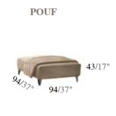 Arredoclassic Ambra Pouf Arredoclassic Ambra Pouf