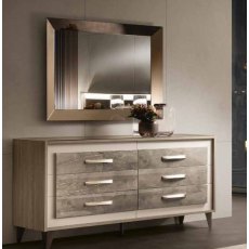 Arredoclassic Ambra 6 Drawer Dresser Arredoclassic Ambra 6 Drawer Dresser