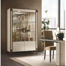 Arredoclassic Adora Poesia 2 Door Glass Cabinet