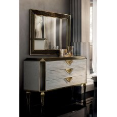Adora Arredoclassic Diamante 3 Drawer Dresser Adora Arredoclassic Diamante 3 Drawer Dresser