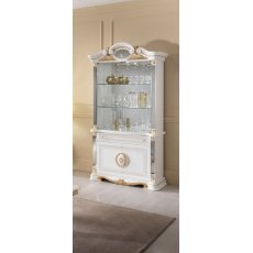 Ben Company Betty White Gold 2 Door Display Unit