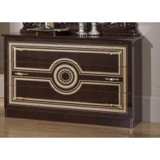 Ben Company Sara Mahogany  3 Drawer Dresser Ben Company Sara Mahogany  3 Drawer Dresser