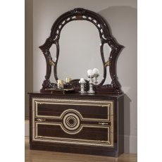 Ben Company Sara Mahogany Mirror