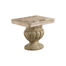 Ben Company Betty Beige Onyx Lamp Table