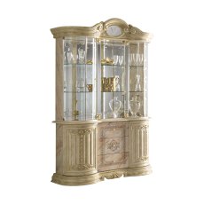 Ben Company Betty Beige Onyx 3 Door Vitrine