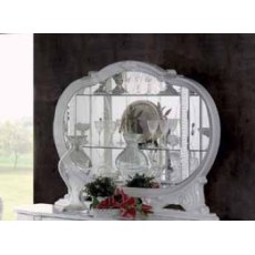 Ben Company New Venus White & Silver Mirror Ben Company New Venus White & Silver Mirror