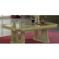 Ben Company New Venus Beige & Gold Coffee Table
