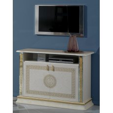 Ben Company New Venus Beige & Gold TV Stand