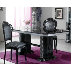 Ben Company New Venus Black & Silver New Chair