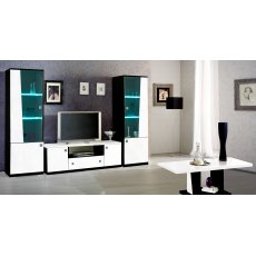 Ben Company Elisa White-Black Coffee Table