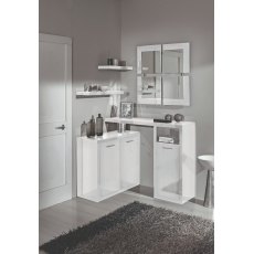 Ben Company Corner Hall Entrance Padova White & Black