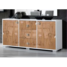 Ben Company Stella Oak 3 Door Sideboard