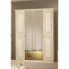 Ben Company Sara Beige 4 Door Wardrobe