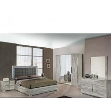 H2O Design Serena Light Grey Bedroom Set