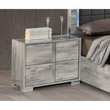 H2O Design Serena Light Grey Bedroom Set