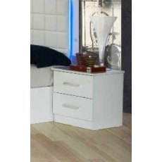 Ben Company Ambra White Night Table