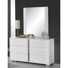 H2O Design Bella White Dresser