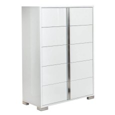 H2O Design Bella White Tall Chest