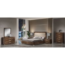 H2O Design Bella Rovere Oak Tall Chest