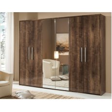 H2O Design Bella Rovere Oak Hinged Wardrobe