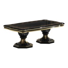 Ben Company Betty Black and Gold Coffee Table Ben Company Betty Black and Gold Coffee Table