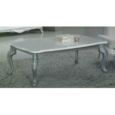 Ben Company Daniela White-Silver Coffee Table