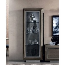 Camel Group Elite Silver Birch 1 Door Vitrine