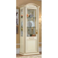 Camel Group Siena Ivory 1 Door Vitrine With 1 Light Camel Group Siena Ivory 1 Door Vitrine With 1 Light