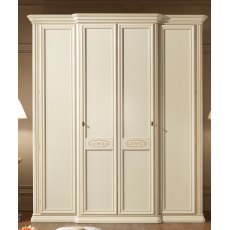 Camel Group Siena Ivory 4 Door Wardrobe Camel Group Siena Ivory 4 Door Wardrobe