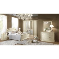 Camel Group Siena Ivory 4 Door Wardrobe