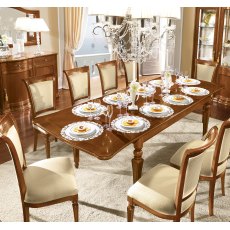 Camel Group Torriani Walnut Rectangular Table With 2 Extensions Camel Group Torriani Walnut Rectangular Table With 2 Extensions
