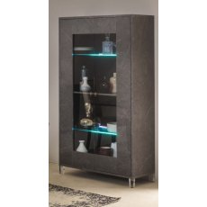 Ben Company Vittoria Grey 2 Door Vitrine