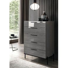 ALF ITALIA NOVECENTO TALL CHEST OF DRAWERS