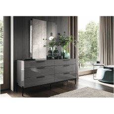 ALF ITALIA NOVECENTO DOUBLE CHEST OF DRAWERS ALF ITALIA NOVECENTO DOUBLE CHEST OF DRAWERS