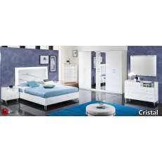 Ben Company Cristal White Bed