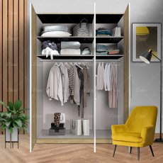 Wiemann All In hinged-door wardrobe of width 150cm