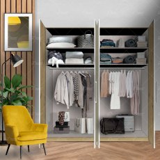 Wiemann All In hinged-door wardrobe of width 200cm