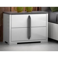 Tuttomobili Evelyn Grey Night Stand Tuttomobili Evelyn Grey Night Stand