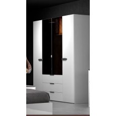 Tuttomobili Evelyn Grey Wardrobe Tuttomobili Evelyn Grey Wardrobe