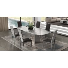 Status Mia Day Fixed Oval Dining Table Status Mia Day Fixed Oval Dining Table