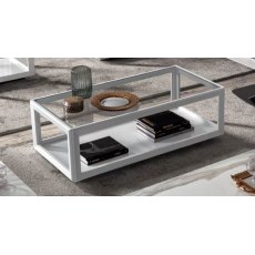 Camel Group Elite Day Rectangular Coffee Table White