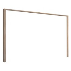 Passe-partout frames for W250cm,H240cm sliding door in vintage oak, without lights, Width per side profile: 5 cm Passe-partout frames for W250cm,H240cm sliding door in vintage oak, without lights, Width per side profile: 5 cm