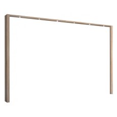 Passe-partout Frames For W300cm,H221cm Sliding Door In Vintage Oak, With 6 Lights, Width Per Side Profile: 5cm Passe-partout Frames For W300cm,H221cm Sliding Door In Vintage Oak, With 6 Lights, Width Per Side Profile: 5cm