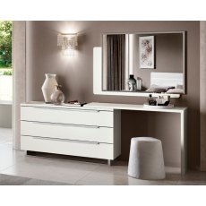 Camel Group Kimera White Gloss 3 Drawer Dresser Camel Group Kimera White Gloss 3 Drawer Dresser