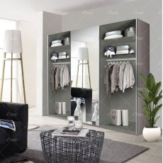 Wiemann Monaco 3000 sliding door wardrobe of width 225cm