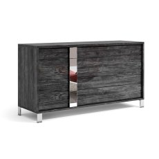 Tuttomobili Emma Dark Teck 4 Drawers Dresser Tuttomobili Emma Dark Teck 4 Drawers Dresser