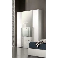 Tuttomobili Antonella White Wardrobe Tuttomobili Antonella White Wardrobe