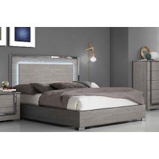 Tuttomobili Antonella Grey Oak Bed Tuttomobili Antonella Grey Oak Bed