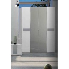 Tuttomobili Viola White Wardrobe