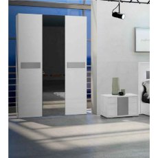 Tuttomobili Viola White Wardrobe Tuttomobili Viola White Wardrobe